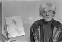 Photograph of Andy Warhol