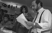 Photograph of Linda Wertheimer and Robert Siegel