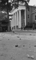 Aftermath of riot at the University of Mississippi