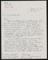 Letter and newspaper clippings from constituent Hestmovln to Congressman Jack Brooks