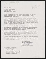Letter from constituent Jones to Col. Oliver North, Congressman Jack Brooks (CC) and Beaumont Enterprise (CC), July 15, 1987