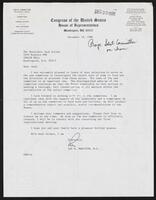 Letter from Chairman Hamilton to Congressman Jack Brooks, September 24, 1987