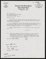 Letter from Congressman Jack Brooks to constituent Smith, August 7, 1987