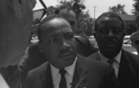 Martin Luther King, Jr. and Ralph Abernathy in Mississippi