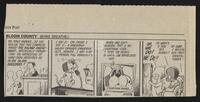 Cartoon ¥Bloom County¥ from Washington Post alluding to the peoples' perspectives on Lt. Col. Oliver North, August 8, 1987