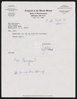 Letter from congressman J. J. Pickle to Congressman Jack Brooks, July 14, 1987