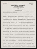 Statement of Jack Brooks before the Government Activities Subcommittee, June 4, 1970