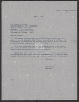 Correspondences between Congressman Jack Brooks, Richard H. Nelson, and Representative John T Meyers