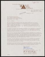 Letter to Congressman Jack Brooks from T.B. Robinson, and Robert F. Hastings, February, 19, 1971