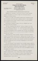 Congressional Press Release, May 26, 1970