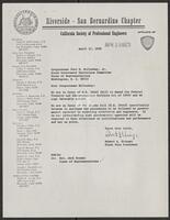 Letter to Congressman Paul N. McCloskey, Jr. from Robert A. Krieger, April 17, 1970