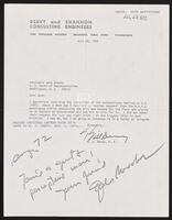 Letter to Congressman Jack Brooks from W.J. Deevy, July 26, 1972