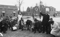 Andrew Young leads prayer before Bloody Sunday march