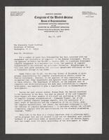 Letter from Congressman Jack Brooks to Clark Clifford, May 24, 1968