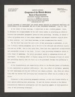 Closing Statement by Congressman Jack Brooks, July 20, 1967