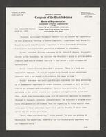 Congressional Press Release. July 20, 1967