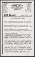 Congressional News Release, February 26, 1987