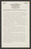 Statement of Congressman Jack Brooks, April 23, 1969