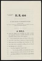 Bill H.R. 404, January 3, 1969