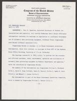 Congressional Press Release, April 5, 1965