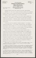 Congressional Press Release, May 20, 1971