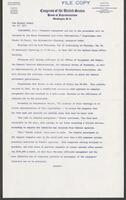 Congressional Press Release, May 10, 1971