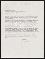 Correspondence to Congressman Jack Brooks from G.L. Tucker, undated