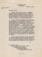Letter Copied to Joseph L. O'Rourke