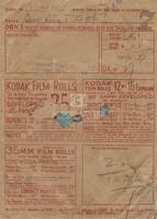 Kodak Film Roll Envelope