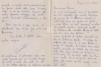 Letter to Edna Fossati