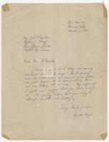 Letter to Joseph L. O'Rourke