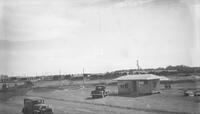 Photograph of Internment Camp Construction Site