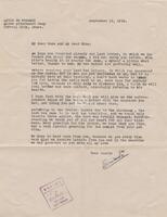 Letter to Dora and Edna Fossati