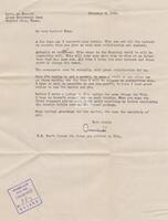 Letter to Edna Fossati