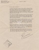 Letter to Dora and Edna Fossati