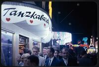 Pedestrians on Reeperbahn Street