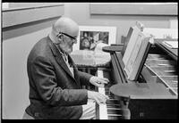 Ansel Adams at the Piano