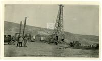 [An oil well in the hills]