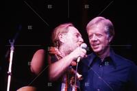 Willie Nelson [with President Jimmy Carter]