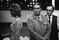 Leonid Brezhnev and Jill St. John