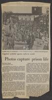 Clipping of an article about prison life