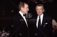 George H. W. Bush [with Pat Robertson]