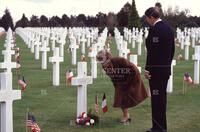 Reagans at D-Day 40th Anniversary