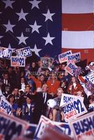 George H. Bush Campaign Rally