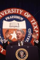 Clinton at The University of Texas at Austin