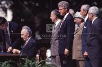 Clinton at Mideast Peace Signing