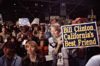Clinton in California