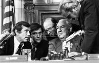 Senate Watergate Committee Hearings--Howard Baker and Sam Ervin