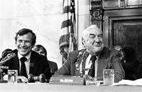 Senate Watergate Committee Hearings--Howard Baker and Sam Ervin