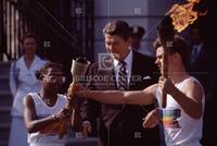 Ronald Reagan at Olympic Torch Ceremony